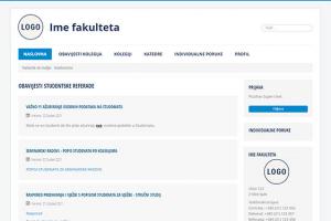 Intranet rješenje za fakultete